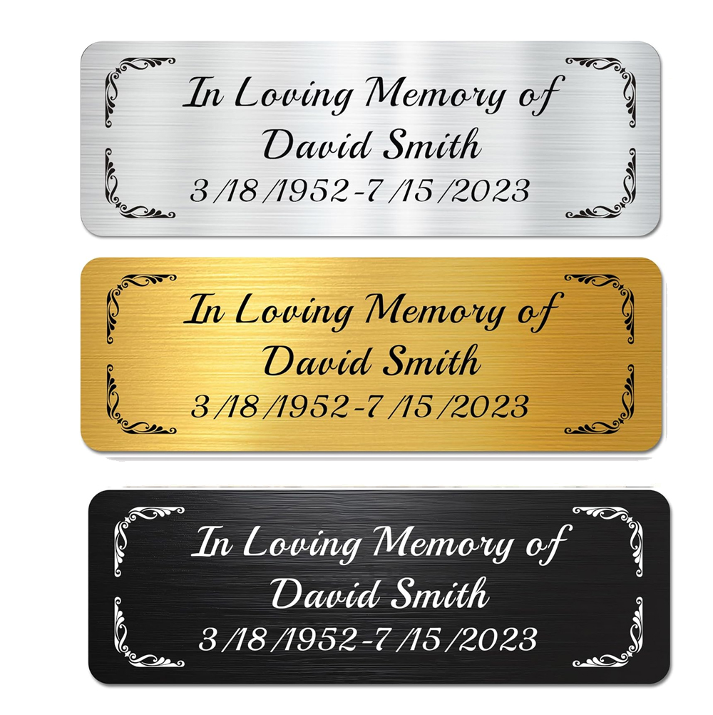 Personalized Name Box - Personalisiertes Graviertes Namensschild 3