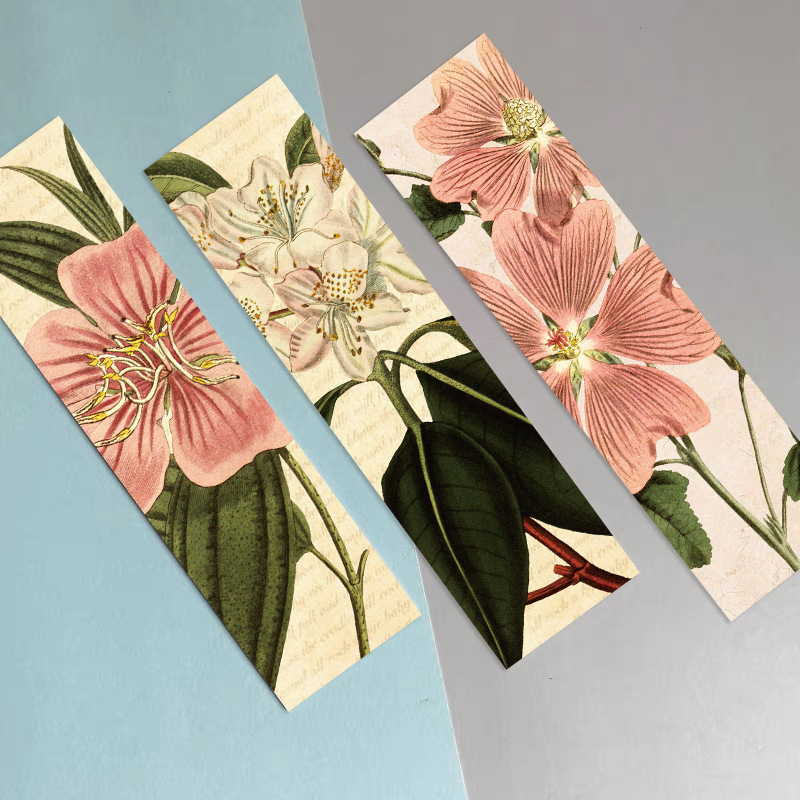 30 Stück/Set Vintage Botanisch – Dried Flower Bookmark Bewertung und Preis