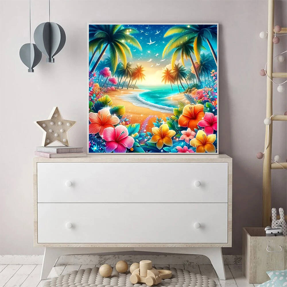 Diamantmalerei, Meereslandscha – Photo Mosaic Print Bewertung und Preis