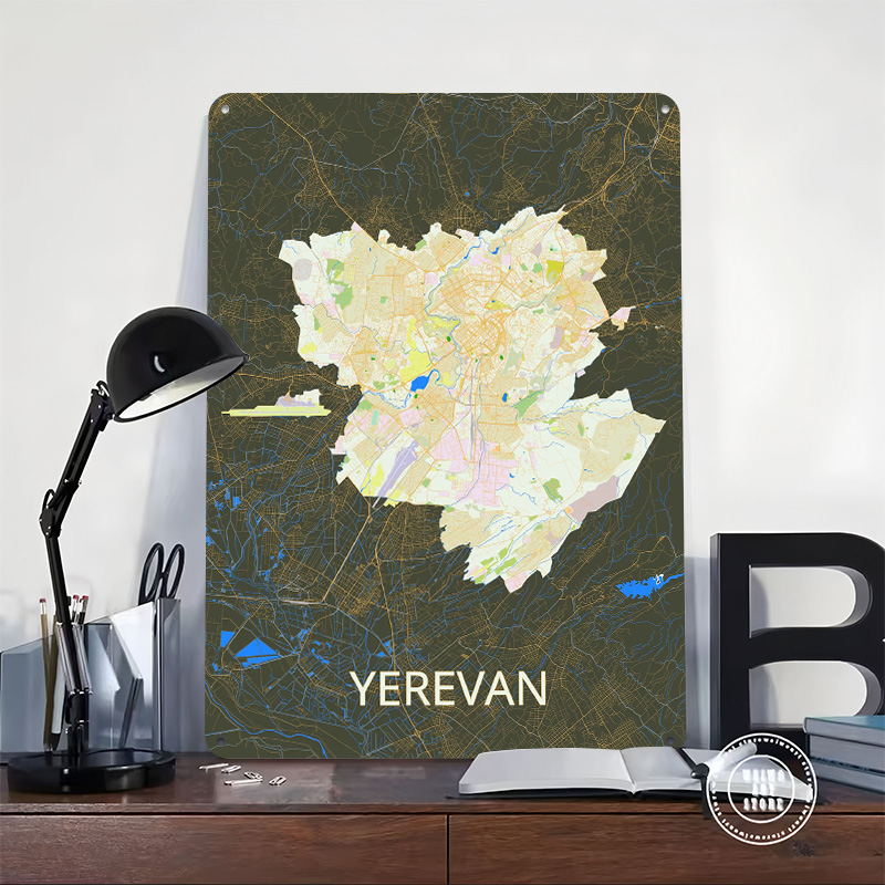Jervan Stadtplan Blechposter – – Custom Map Poster Bewertung und Preis