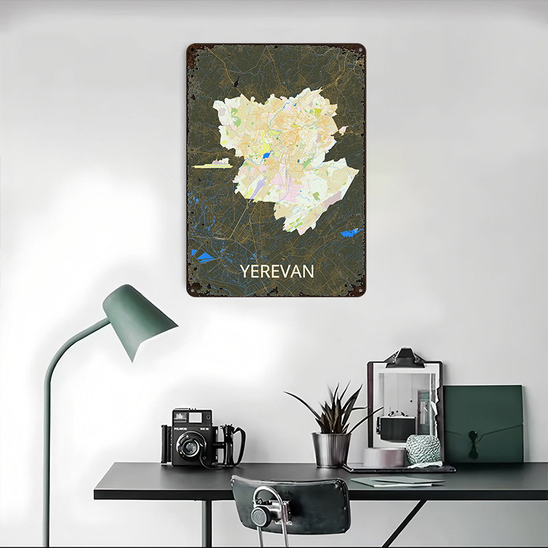 Jervan Stadtplan Blechposter – – Custom Map Poster Bewertung und Preis