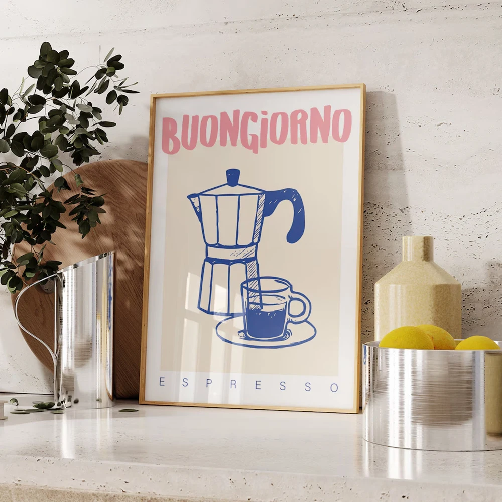 Moderne Kaffee Espresso Wand K – Custom Map Poster Bewertung und Preis