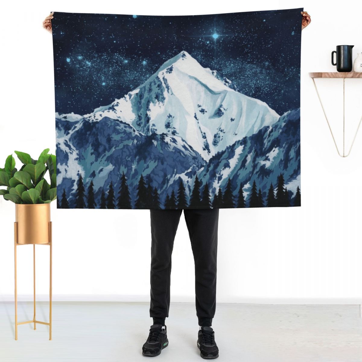 Alaska Night Sky 1 Wurfdecke,  – Custom Night Sky Bewertung und Preis