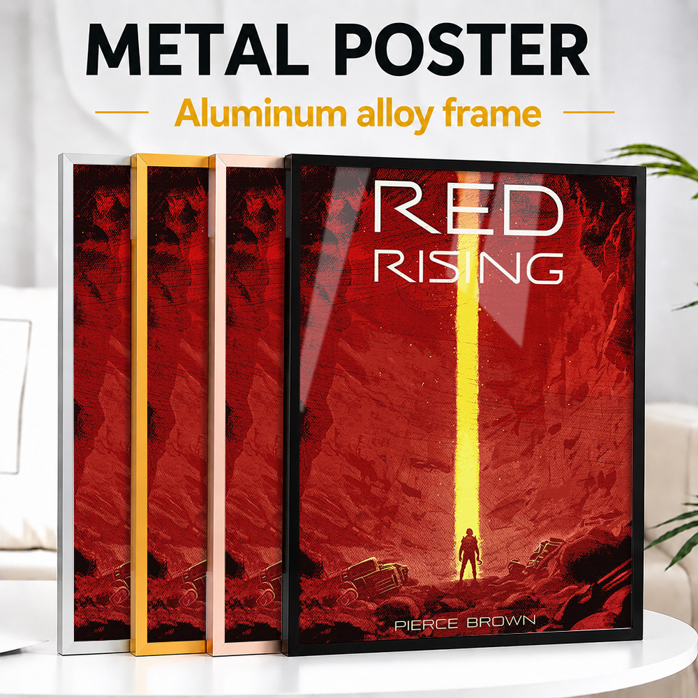 Rotes Buchcover-Poster mit Alu – Custom Photo Book Bewertung und Preis