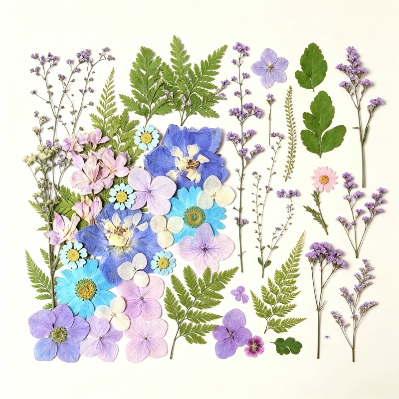 Gemischtes Set mit Gepressten  – Dried Flower Bookmark Bewertung und Preis